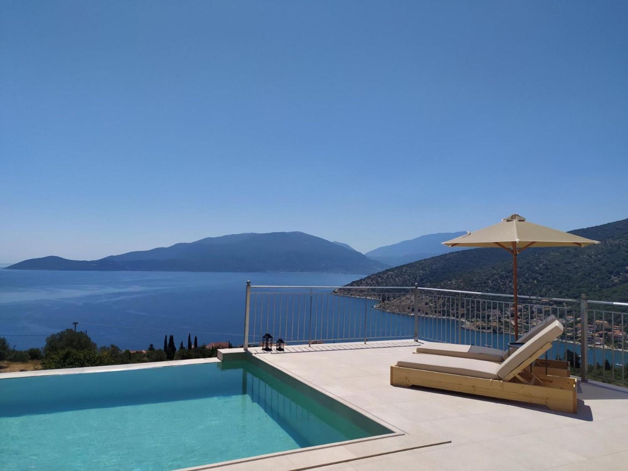 Augustela Villa Seaview Vacation Villa Agia Efimia Екстериор снимка