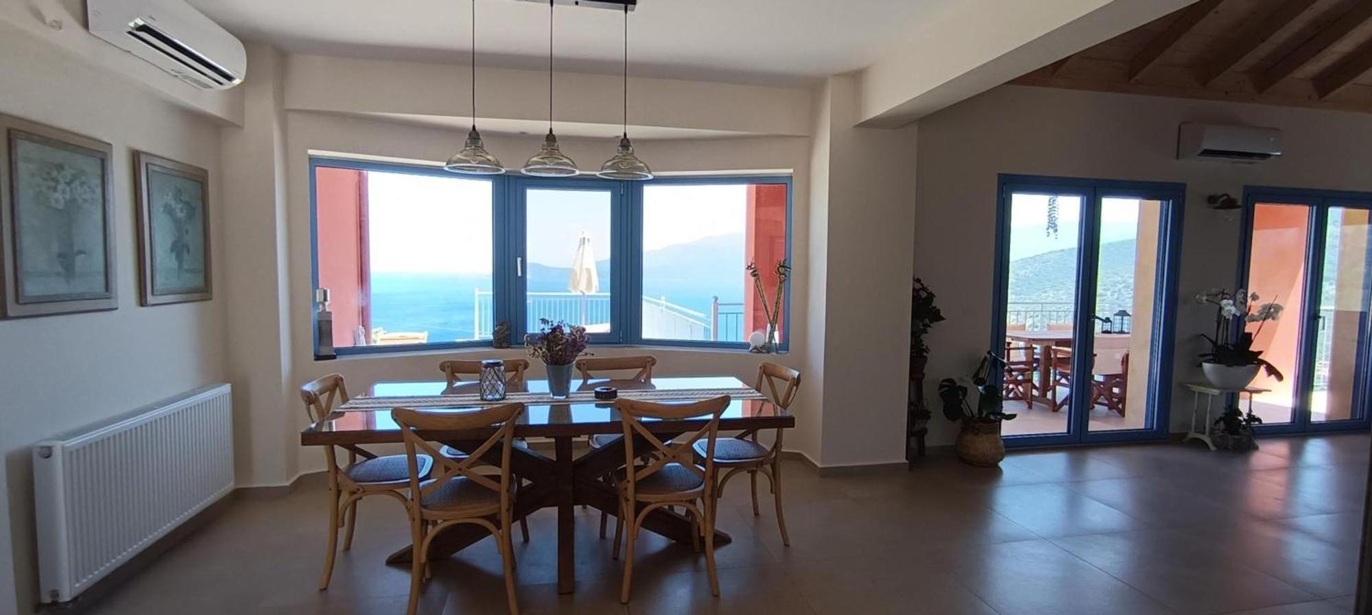 Augustela Villa Seaview Vacation Villa Agia Efimia Екстериор снимка
