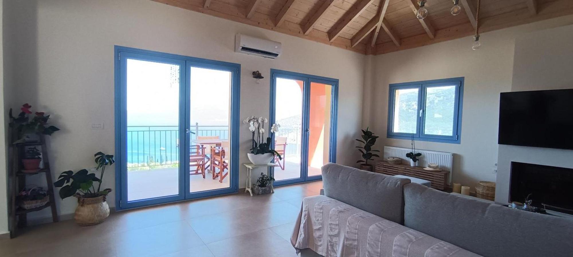 Augustela Villa Seaview Vacation Villa Agia Efimia Екстериор снимка