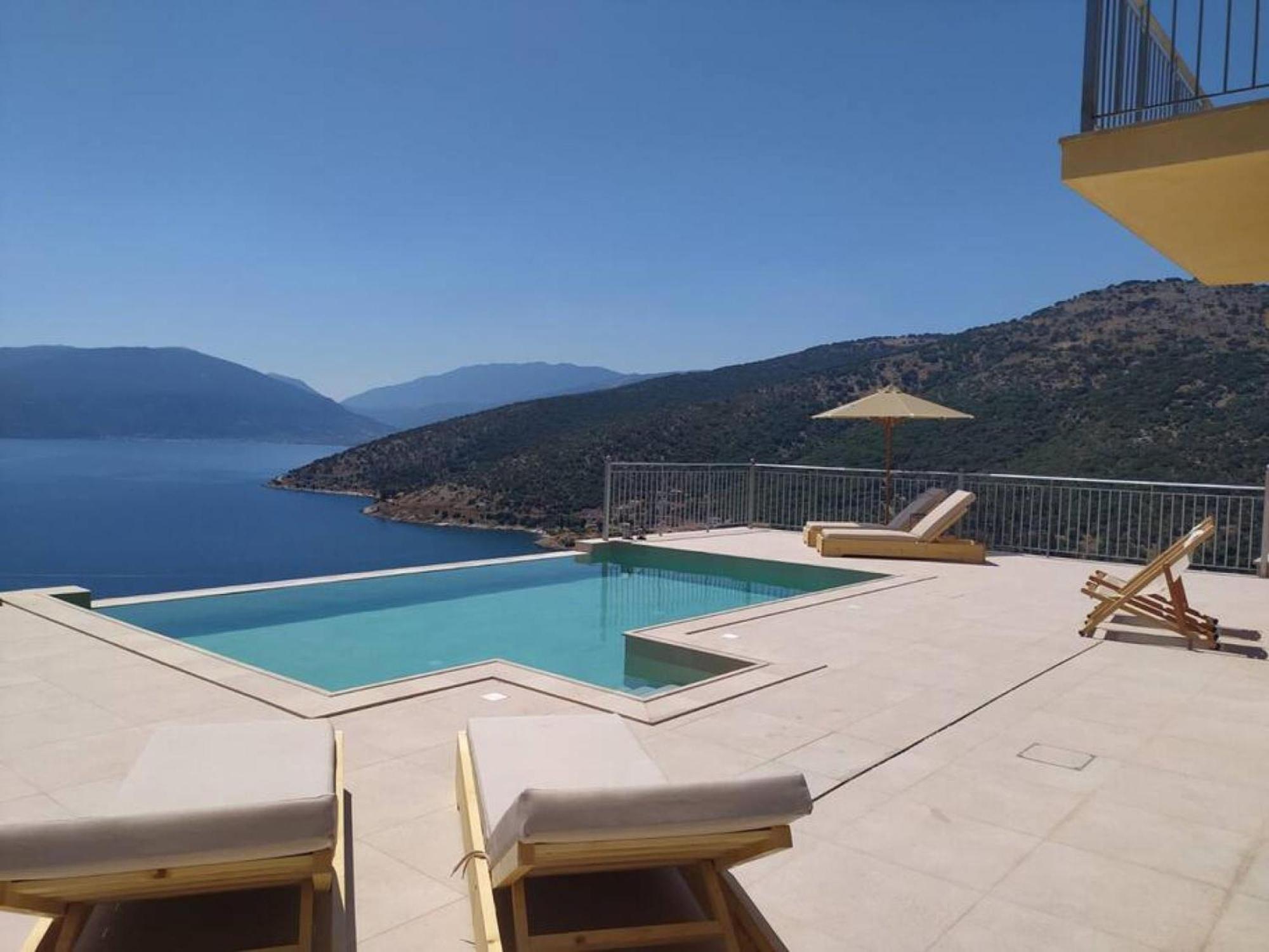 Augustela Villa Seaview Vacation Villa Agia Efimia Екстериор снимка