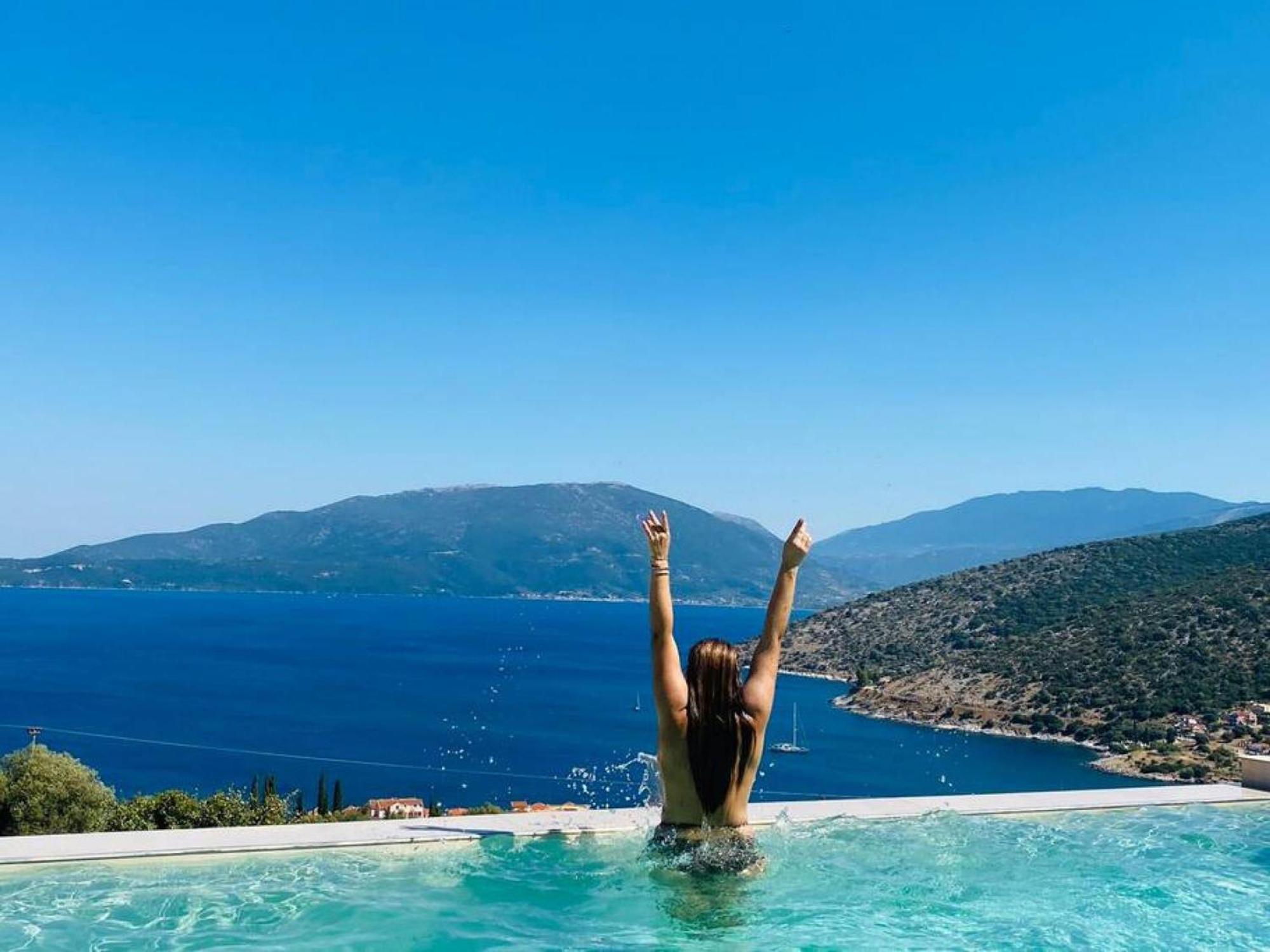 Augustela Villa Seaview Vacation Villa Agia Efimia Екстериор снимка