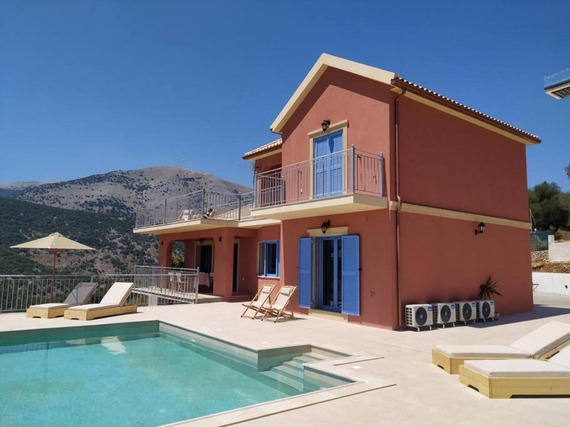 Augustela Villa Seaview Vacation Villa Agia Efimia Екстериор снимка