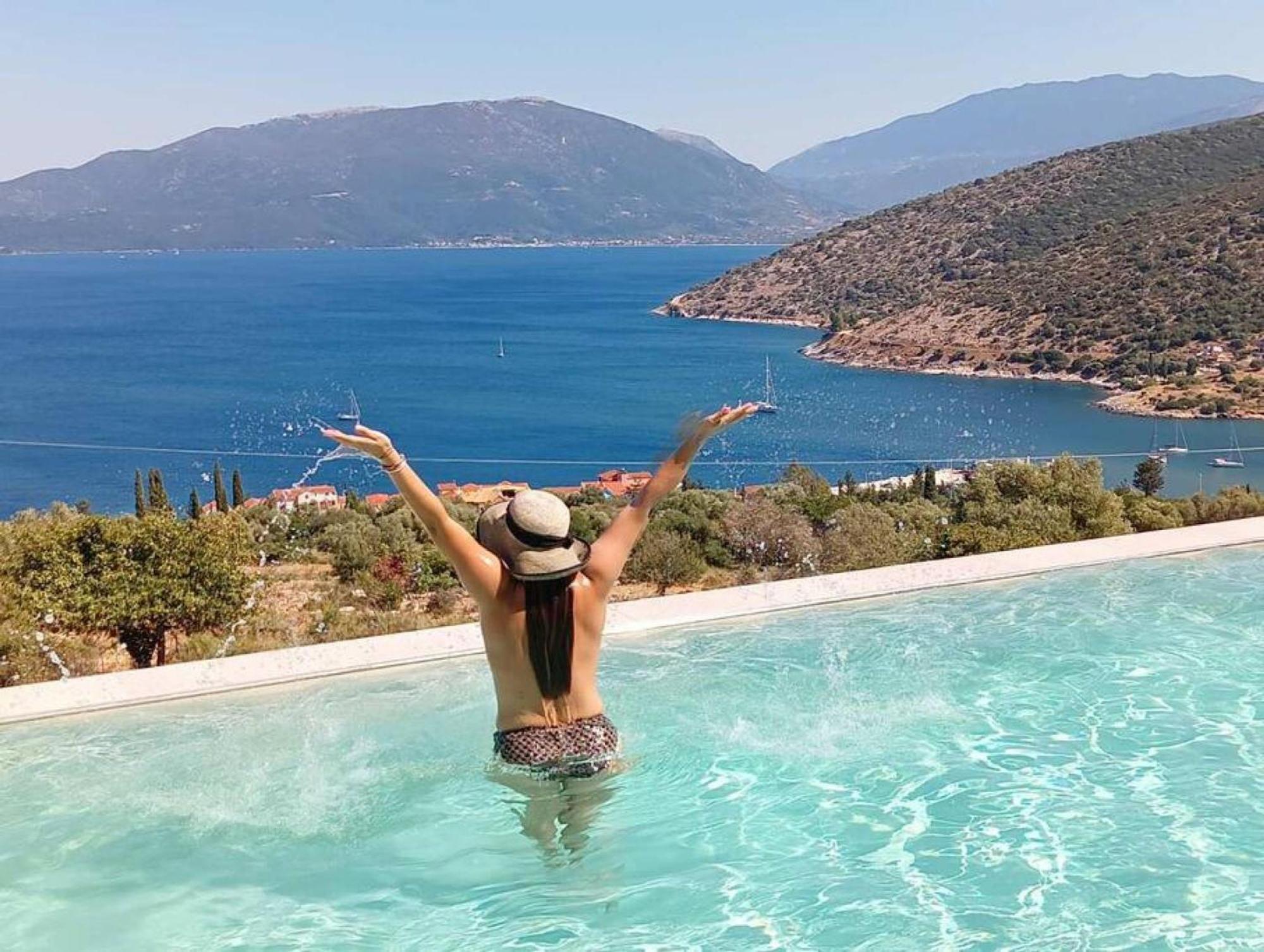 Augustela Villa Seaview Vacation Villa Agia Efimia Екстериор снимка